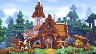 Minecraft | How to Build a Medieval House