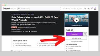 How to download paid Udemy courses for free (In 20 Seconds)