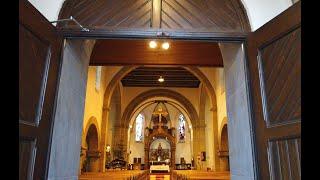 Visite de l'église Saint Gérard de Majella de Carling avec la crèche