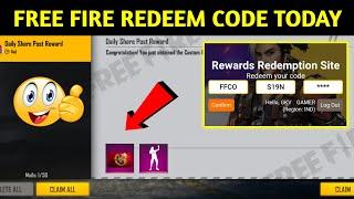 Free Fire Redeem Code Today 20 October | Redeem Code Free Fire Today | FF Redeem Code Today