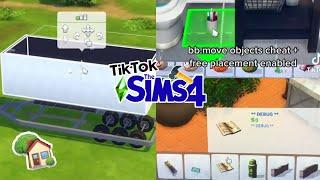 build and decor tips + tricks for The Sims 4 || TikTok compilation