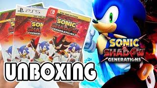 Sonic X Shadow Generations (Day One Edition) (PS5/Switch/Xbox One/XSX) Unboxing