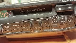 MERCEDES -BENZ Sound 4000A автомагнитола ОБЗОР после ремонта