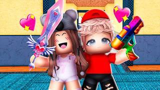 Baby ANGEL and Her CRUSH are TEAMERS..(Roblox Murder Mystery 2)