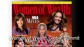 Women of Wealth Magazine Global Power Summit in Martha's Vineyard