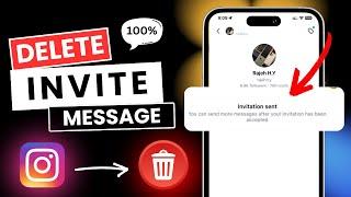 How To Delete Invite Message On Instagram - Easy Guide