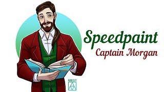 Speedpaint Captain Morgan | Спидпейнт Капитан Морган