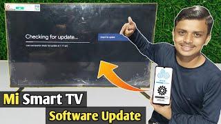 How to update Mi TV | Mi tv ko update kaise kare | Update software in Redmi tv | Xiaomi Tv update