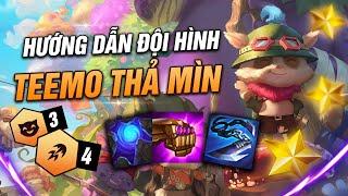 LEO RANK THẦN TỐC VỚI TEEMO CỰC HOT ĐẦU MÙA 9 - PHÁO HOA NẤM ĐỘC NỔ TƯNG BỪNG | HƯỚNG DẪN ĐỘI HÌNH