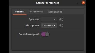 kazam microphone unknown  | kazam microphone not working | kazam audio not recording in Linux