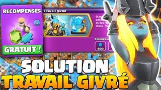 NOUVEAU DÉFI : Solution pour 3 étoiles TRAVAIL GIVRÉ ! ️| Clash of Clans FR