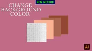 How to Change Background Color in Illustrator 2024 | Tutorial River