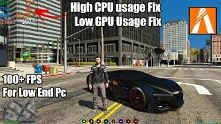 FiveM (GTA V) Low GPU Usage Fix | FiveM (GTA V) 100% High CPU usage Fix