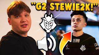 G2 STEWIE IS READY TO PROVE HATERS WRONG..!? *S1MPLE HYPED TO SEE THIS?!* CS2 Daily Twitch Clips