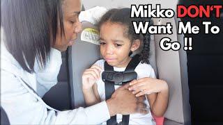Leaving Mikko for  the FIRST time *She has an Emotional MELTDOWN*