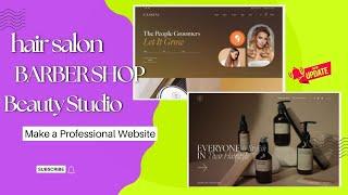 Modern Hair Salon, Barber Shop & Beauty Store  | Cosmetic Products Shop | Cassini WordPress Theme