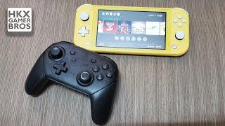 Connecting Nintendo Switch Pro Controller on Switch Lite