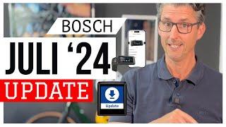 Neue  Funktionen zur Eurobike 07.2024 : BOSCH Smart System Update  | ECO+ | PURION  | RANGE CONTROL