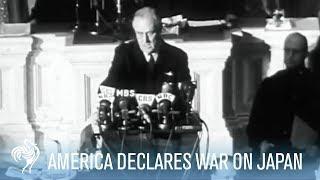 President Franklin D. Roosevelt Declares War on Japan (Full Speech) | War Archives