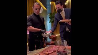 Nusret aka Salt Bae ( Nusr-Et Steakhouse London )