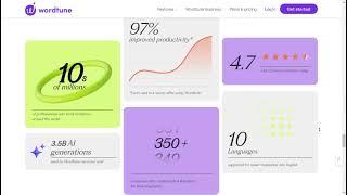 Write Like a Pro! Free AI Writing Assistant - Wordtune Review  AI-based tool review, tutorial