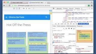 Chrome DevTools: Long Hover over CSS Selector (Demo)