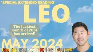 Leo May 2024 - YOUR BIGGEST BREAKTHROUGH MONTH!  Tarot Horoscope ️