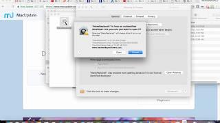 How to Open and Install Undefined Developers Application in Mac