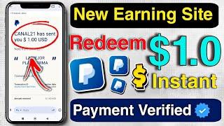 Watch ADS & Earn $16 Daily  | PayPal Earning Site 2024 | Make Money Online PayPal 