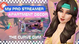 Avakin Life Pro Streamer Apartment | The Curves Gym | Apartment Decorations #avakinlife