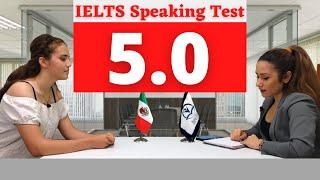 IELTS Speaking Test band 5.0 with feedback 2022