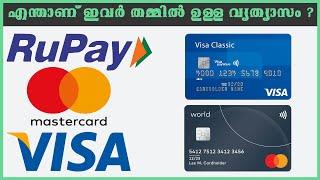 VISA Card vs MasterCard vs RuPay Card ? Which is Better ?