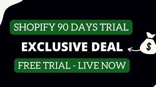 Shopify 120 Days Free Trial | How to Get Shopify 90 Days Free Trial? Shopify Free Trial 2025