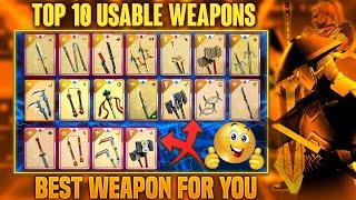 TOP 10 USABLE WEAPONS IN SHADOW FIGHT 3! sf3 top 10 weapons! top 5 powerful weapons in sf3! Anto