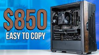 $850 Pure Performance Gaming PC Build Guide