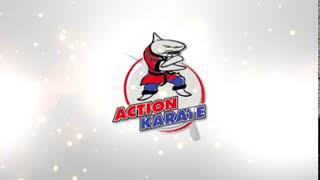 action karate logo swipe