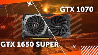 GTX 1650 Super vs GTX 1070 - FPS test в трёх самых показательных играх