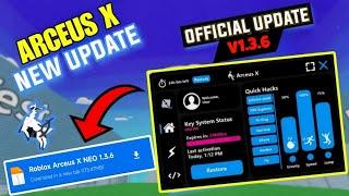 ROBLOX ARCEUS X NEO 1.3.6  Arceus X New Update | Delta Executor & Fluxus | Arceus X Atualizado