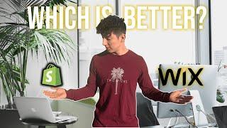 SHOPIFY VS. WIX 2021 | WHICH IS BETTER FOR AN E-COMMERCE BRAND ?? | ADRIAN MORALES