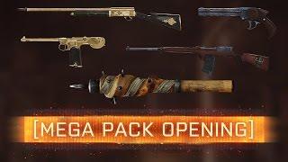 ► 28 BATTLEPACK OPENING! - Battlefield 1 Weapon Skins