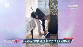 Nadia Comăneci, în vizită la mama ei! Sportiva a fost surprinsă într-o ipostază neașteptată