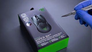 Razer Viper 8k Gaming Mouse Unboxing - ASMR