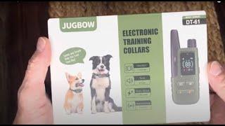 JUGBOW Brand Dog Training Collar | Model DT-61 | Unboxing and Review Demonstration