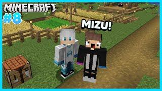 YAY! Punya Temen Baru Bukan Hewan! Namanya MIZU - Minecraft Survival #8