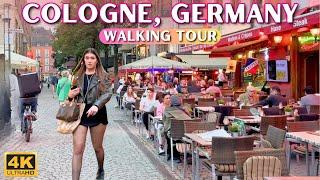 Erkundung von Köln Walking Tour |  Deutschland Stadtansicht [mit Bildunterschriften]
