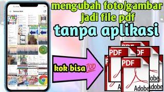 cara mengubah foto menjadi file pdf menggunakan hp android