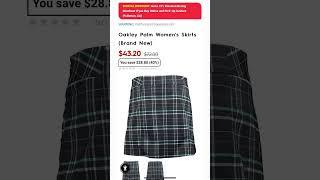 Motorhelmets Store Sale Oakley Republic Of Oakley Men's Short-Sleeve Shirts and Palm Women's Skirts