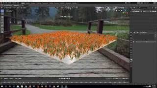 how to render grass in blender eevee blender 2 8 tutorial
