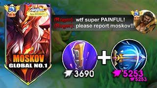 GLOBAL MOSKOV BROKEN BUILD FULL ATTACK SPEED HACK FOR 2024 PERFECT LATE GAME BUILD! ( 101% BROKEN )