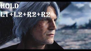 Devil May Cry 5  How to CUT Dante's Hair ( HOLD L1 + L2 + R1+ R2 )